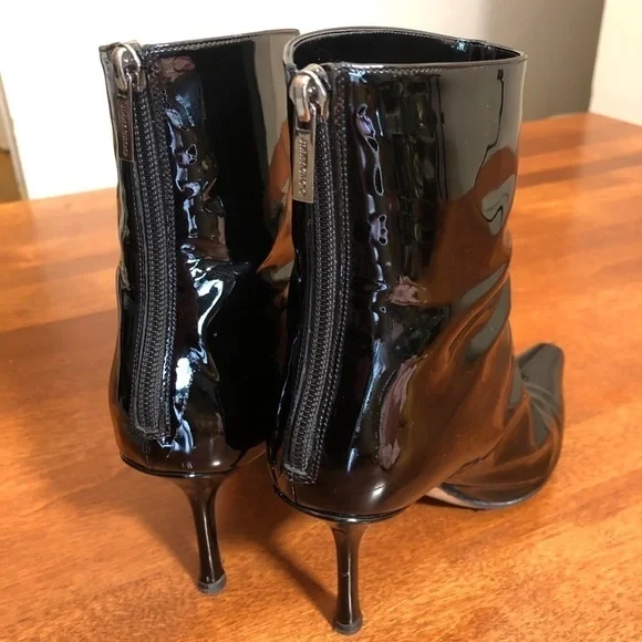 JIMMY CHOO | Black patent leather ankle bo… - Picture 6 of 16